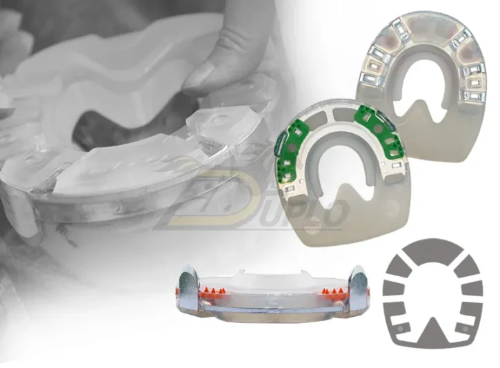 Arizona - Clipped and Profiled Composite Horseshoe with Steel Edge