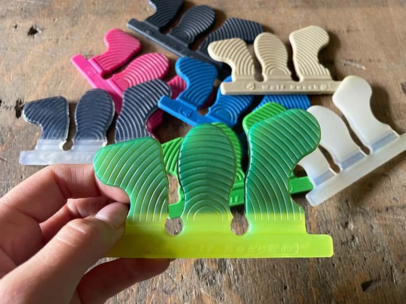 Selection of Wolf Busch® glue-on tabs