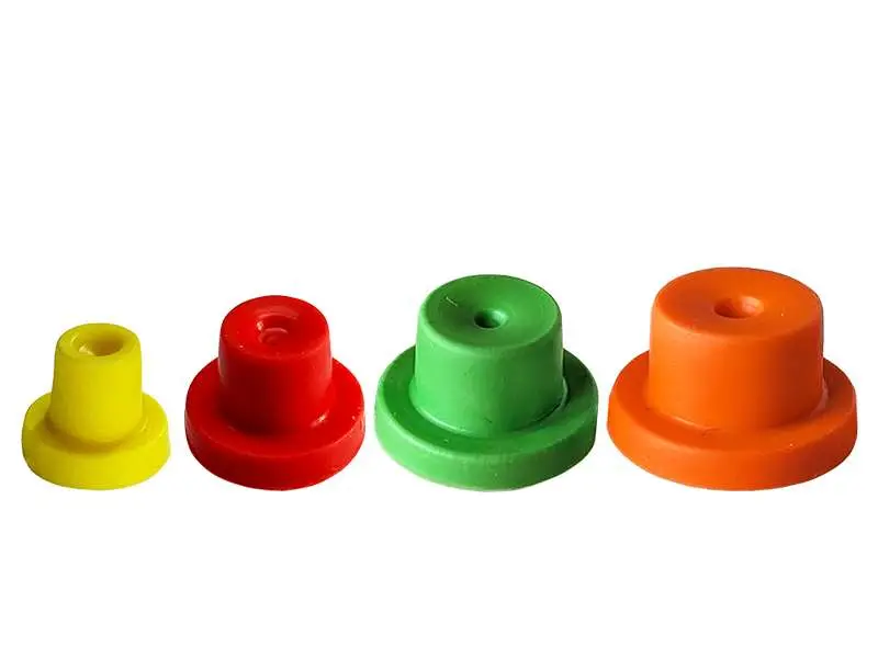 Tapón de cierre para herraduras de plástico en varios colores
