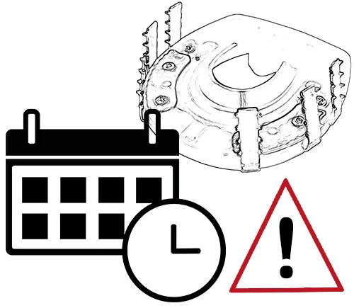 Warning: Cast shoes should only remain on the hoof for a limited time.