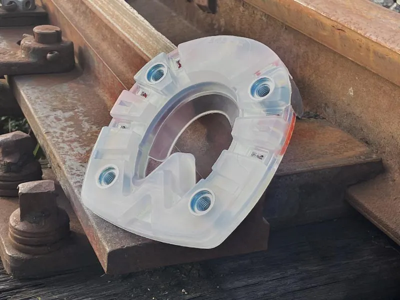 herradura de barra recta estable y altamente resistente al desgaste