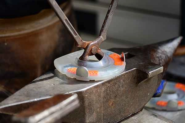 Modification: A pair of pliers can easily be used to widen a horseshoe that is too narrow.