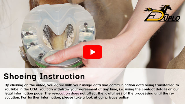 Video: Shoeing Instrution - Nailed Application of a Composite Horseshoe