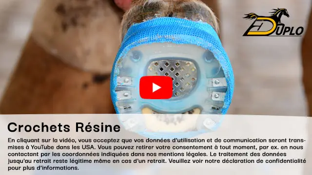 Vidéo : l'application de nos crochets résine