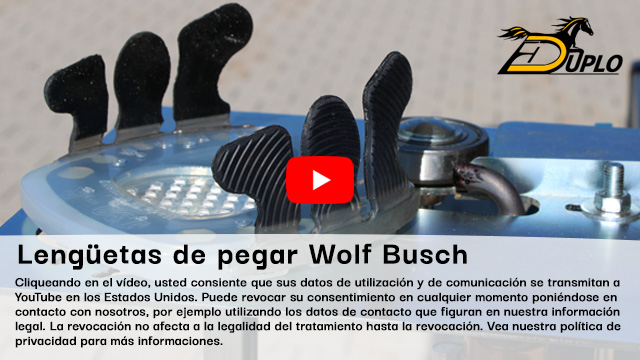 Video: Las lengüetas de pegar Wolf Busch®