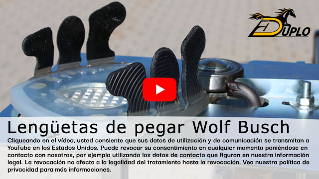 Vídeo: las lengüetas de pegar Wolf Busch®