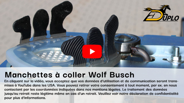 Vidéo: La manchette à coller Wolf Busch®