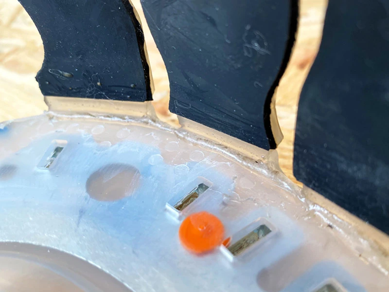 Wolf Busch &reg; adhesive tabs in various sizes at a glance